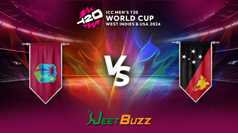 Cricket Prediction West Indies vs Papua New Guinea T20 WC 2nd Match June 02 – Can PNG Kick Off Their Campaign with an Upset Victory Over WI