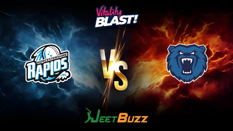 Vitality Blast 2024 Cricket Match Prediction | North Group | Worcestershire Rapids vs Birmingham Bears – Let’s see who will win the match. | June 21, 2024