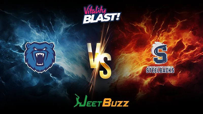 Vitality Blast 2024 Cricket Match Prediction | North Group | Birmingham Bears vs Northamptonshire Steelbacks – Let’s see who will win the match. | June 21