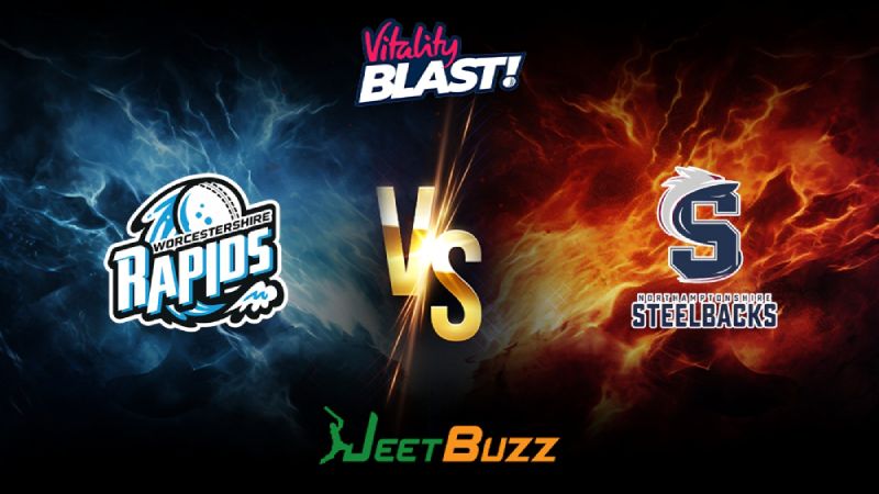 Vitality Blast 2024 Cricket Match Prediction North Group Worcestershire Rapids vs Northamptonshire Steelbacks – Let’s see who will win the match June 16, 2024