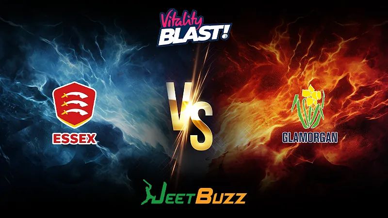 Vitality Blast 2024 Cricket Match Prediction | South Group | Essex vs Glamorgan – Let’s see who will win the match. | June 08