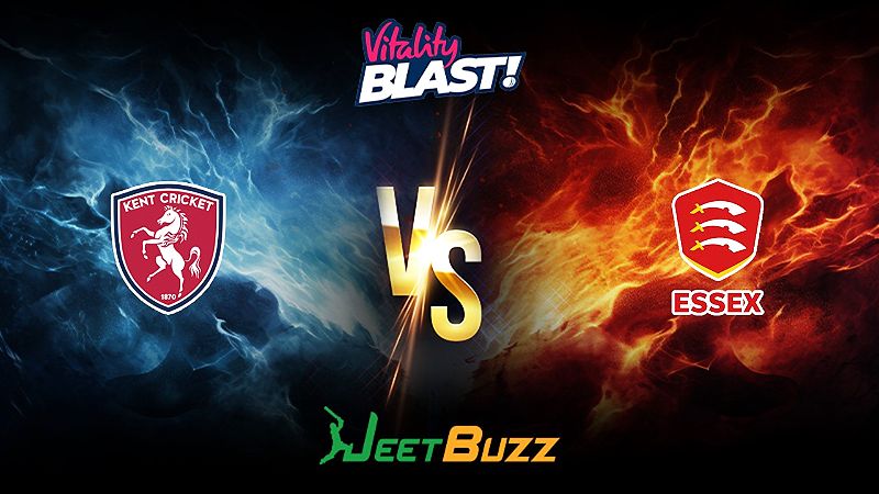 Vitality Blast 2024 Cricket Match Prediction South Group Kent Spitfires vs Essex – Let’s see who will win the match June 21, 2024