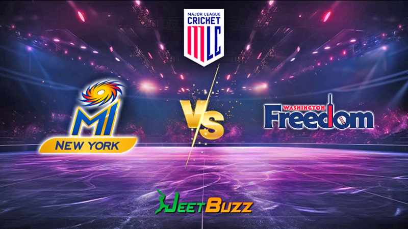 Cricket Prediction | MI New York vs Washington Freedom | T20 MLC | 3rd Match | July 07 – Let’s See Who Holds the Edge to Victory