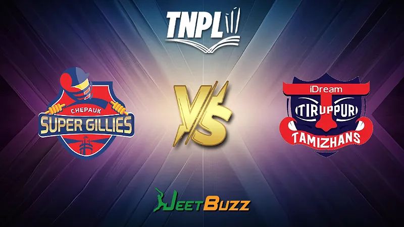 Cricket Prediction | Chepauk Super Gillies vs IDream Tiruppur Tamizhans | TNPL 2024 | 8th Match | July 10 – Can Chepauk Overcome and Clinch Victory This Time?