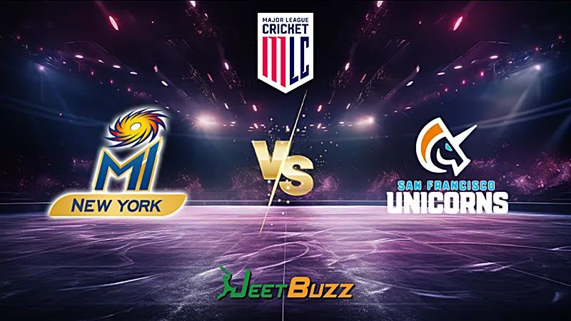 Cricket Prediction | MI New York vs San Francisco Unicorns | MLC 2024 | 16th Match | July 19 – Can the MI NY Overcome Challenges to Achieve a Win?