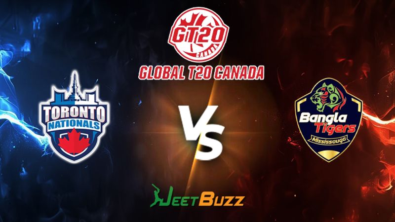 Global T20 Canada 2024 Cricket Match Prediction Match 08 Toronto Nationals vs Bangla Tigers Mississauga – Let’s see who will win the match. July 30