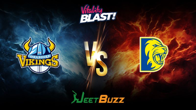 Vitality Blast 2024 Cricket Match Prediction North Group Yorkshire Vikings vs Durham Cricket – Let’s see who will win the match. July 11