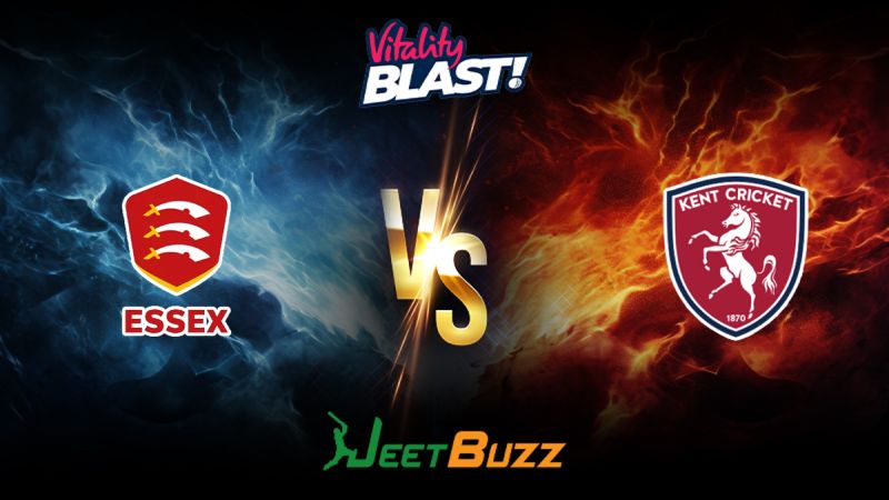 Vitality Blast 2024 Cricket Match Prediction | South Group | Essex vs Kent Spitfires – Let’s see who will win the match | July 12