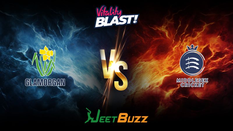 Vitality Blast 2024 Cricket Match Prediction South Group Glamorgan vs Middlesex – Let’s see who will win the match. July 12