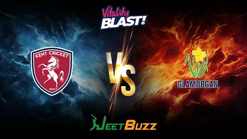 Vitality Blast 2024 Cricket Match Prediction | South Group | Kent Spitfires vs Glamorgan – Let’s see who will win the match. | July 16