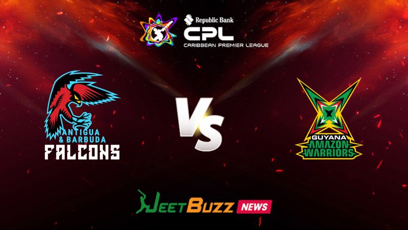 Cricket Prediction Antigua and Barbuda Falcons vs Guyana Amazon Warriors CPL T20 2nd Match Aug 31 Can GAW Begin This Season on a Winning Note