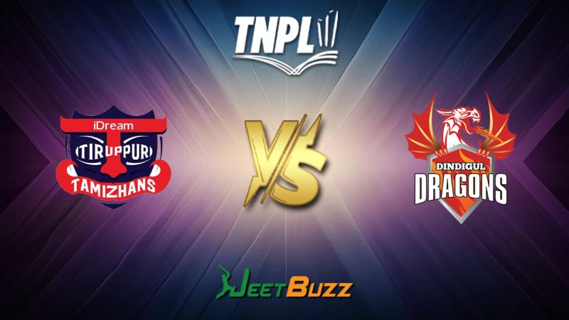 Cricket Prediction IDream Tiruppur Tamizhans vs Dindigul Dragons T20 TNPL Qualifier 2 Aug 02 – Who Holds the Upper Hand in Securing the Final Spot