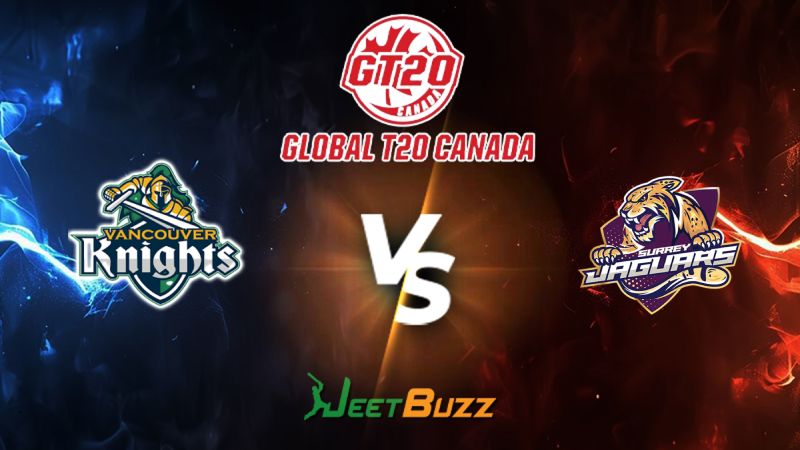 Global T20 Canada 2024 Cricket Match Prediction Match-13 Vancouver Knights vs Surrey Jaguars – Let’s see who will win the match. Aug 03