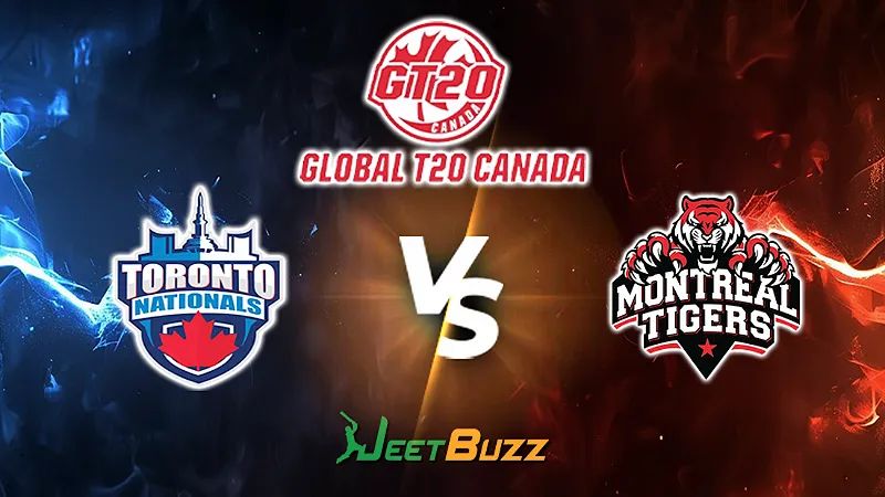 Global T20 Canada 2024 Cricket Match Prediction | Match 19 | Toronto Nationals vs Montreal Tigers – Let’s see who will win the match. | August 06