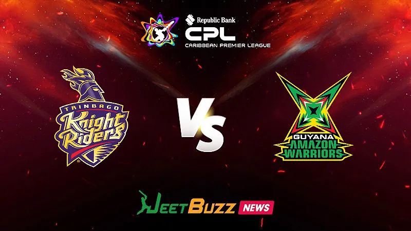 Cricket Match Prediction | CPL 2024 | Trinbago Knight Riders vs Guyana Amazon Warriors | Match 19 | Sept 19 – Who will win Today's TKR vs GAW match?