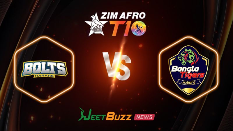 Cricket Prediction Harare Bolts vs Joburg Bangla Tigers Zim Afro T10 21st Match Sept 28 – Can JBT Upset Table-Toppers HB