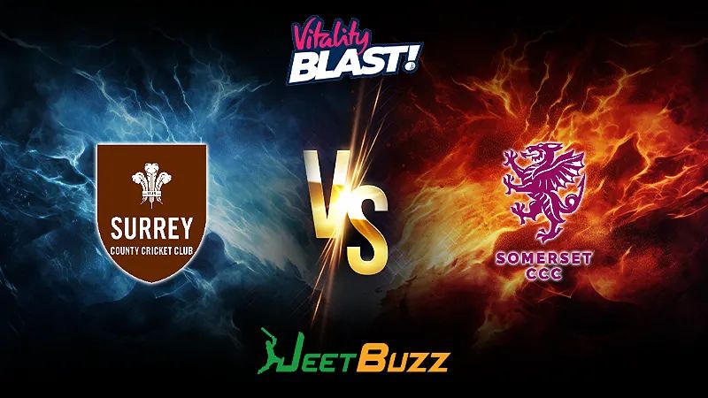 Cricket Prediction | Surrey vs Somerset | Vitality T20 Blast | 1st Semi-Final | Sept 14 – Can SUR Secure a Dominant Win?