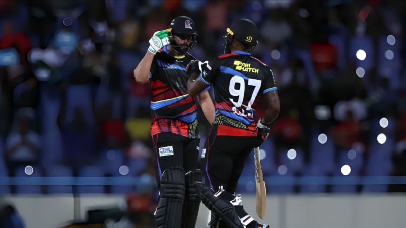 Cricket Highlights, 6 Sept: Caribbean Premier League 2024 (Match-8) – Antigua and Barbuda Falcons vs Trinbago Knight Riders