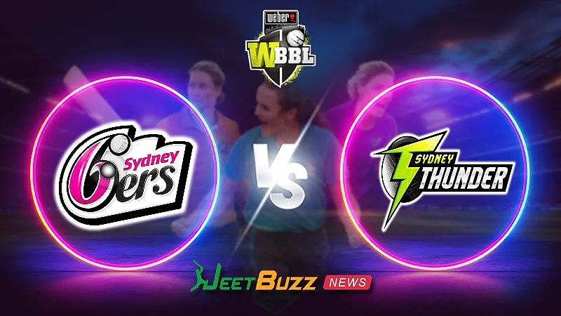 WBBL Match Prediction | Sydney Sixers Women vs Sydney Thunder Women | Women’s Big Bash League 2024 | 31st Match | Nov 17 – Will ST-W Aim to Hold 1st Position?