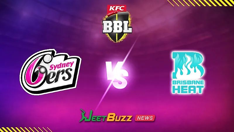 BBL Prediction | Sydney Sixers vs Brisbane Heat | Big Bash League 2024 | 15th Match | Dec 29 – Can SS Extend Their Unbeaten Streak Against BH?