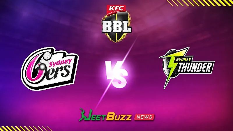 BBL Prediction | Sydney Sixers vs Sydney Thunder | Big Bash League 2024 | 8th Match | Dec 21 – Who Will Dominate SS or ST?