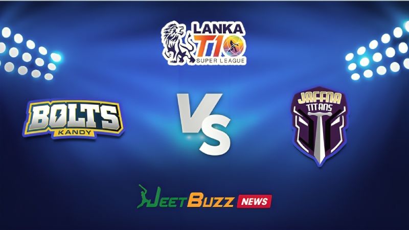 Cricket Match Prediction | Lanka T10 Super League, 2024 | Kandy Bolts vs Jaffna Titans | Match - 8 | Dec 13 – Can KB defeat the first-positioned Jaffna Titans?