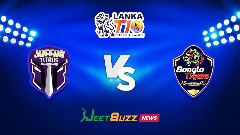 Cricket Match Prediction | Jaffna Titans vs Hambantota Bangla Tigers | Lanka T10 Super League 2024 | Final | Dec 19 – Let's see who will get the trophy.