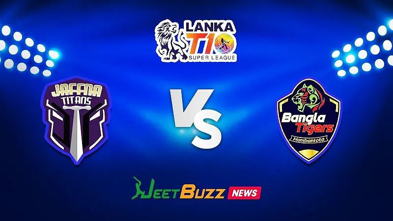 Cricket Match Prediction | Lanka T10 Super League 2024 | Jaffna Titans vs Hambantota Bangla Tigers | Qualifier 1 | Dec 18 – Let's see who will get the ticket to the finale.