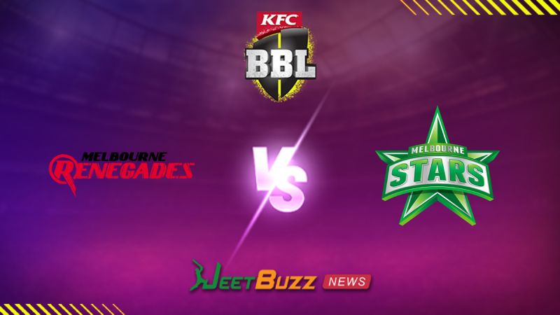 BBL Match Prediction Big Bash League 2024-25 Melbourne Renegades vs Melbourne Stars Match 23 Jan 04 – Can MS win against the MR