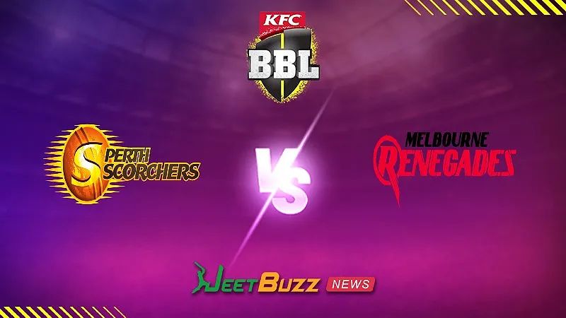 BBL Match Prediction | Perth Scorchers vs Melbourne Renegades | Big Bash League 2024-25 | Match 26 | Jan 07 – Can MR get their 3rd win against PS.