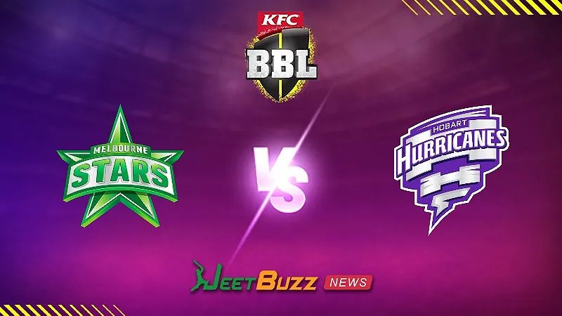 BBL Match Prediction | Big Bash League 2024-25 | Melbourne Stars vs Hobart Hurricanes | Match 40 | Jan 19 – Can MS get a place in the top four?