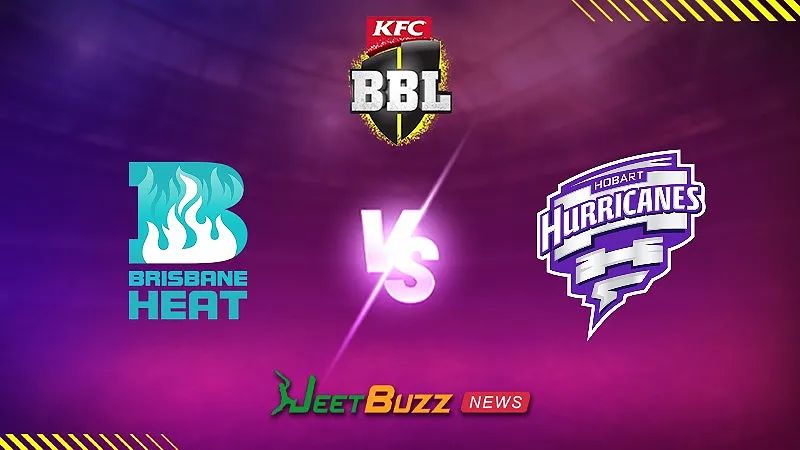 BBL Match Prediction | Brisbane Heat vs Hobart Hurricanes | Big Bash League 2024-25 | Match 36 | Jan 16 – Can BH win against HH?