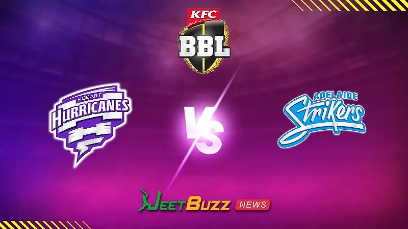 BBL Match Prediction | Hobart Hurricanes vs Adelaide Strikers | Big Bash League 2024-25 | Match 24 | Jan 05 – Can AS get their consecutive second win?