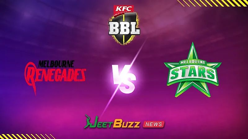 BBL Match Prediction | Melbourne Renegades vs Melbourne Stars | Big Bash League 2024-25 | Match 32 | Jan 12 – Can MS get a 2nd win against the MR?