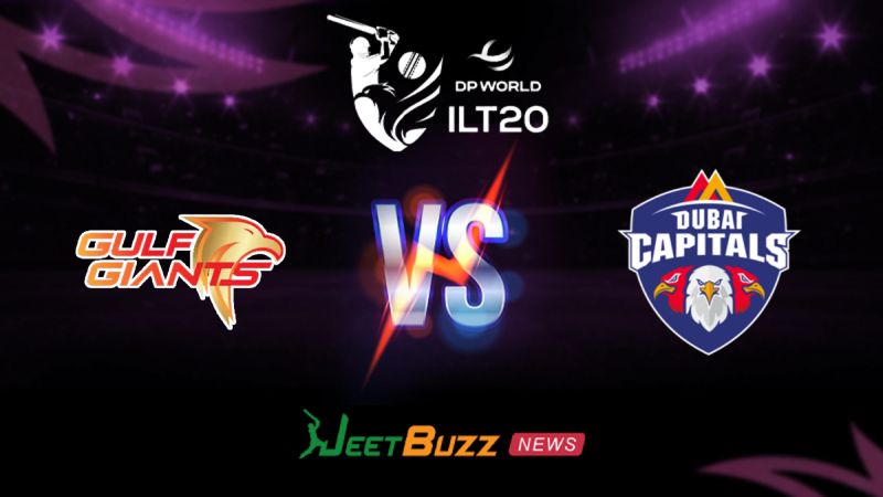 Cricket Prediction DC vs GG International League T20 2025 10th Match Jan 18 – Will GG Secure Their First Win