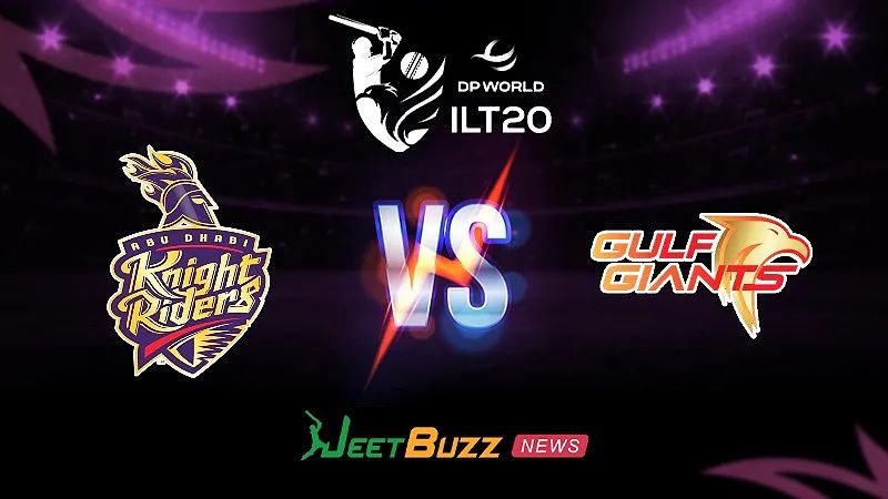 Cricket Prediction | Abu Dhabi Knight Riders vs Gulf Giants | International League T20 2025 | 12th Match | Jan 19 – Will GG Overcome Their Struggles and Shock ADKR in Match 12?