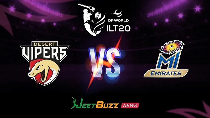 Cricket Prediction | Desert Vipers vs MI Emirates | International League T20 2025 | 7th Match | Jan 16 – Will MIE's Batting Line-Up Overpower DV's Bowlers?