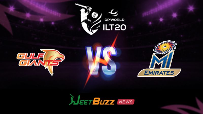 ILT20 Match Prediction International League T20 2025 Gulf Giants vs MI Emirates Match 26 Jan 31 – Let’s see who will win this GG vs MIE fixture. 