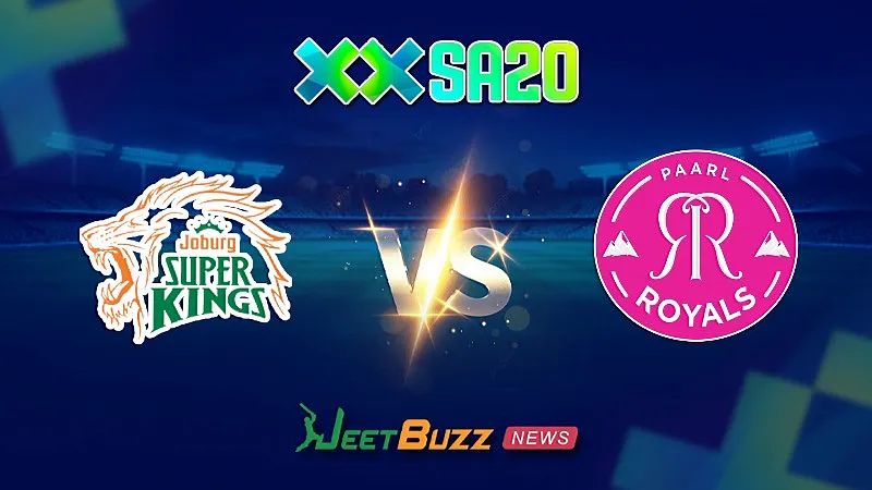 SA20 Match Prediction | SA20 League 2025 | Joburg Super Kings vs Paarl Royals | Match 26 | Jan 30 – Can JSK win against the topper PR?