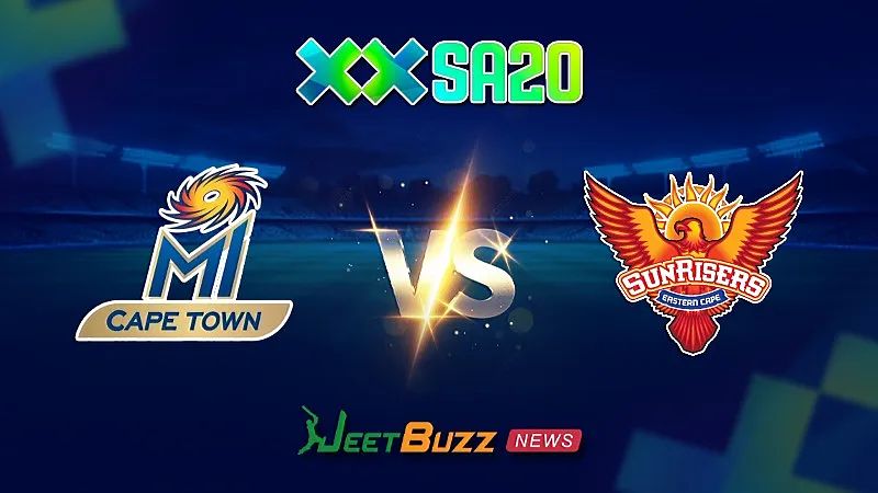 SA20 Match Prediction | SA20 League 2025 | MI Cape Town vs Sunrisers Eastern Cape | Match 25 | Jan 29 – Can SEC defeat MICT?