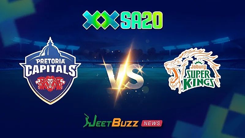 SA20 Match Prediction | SA20 League 2025 | Pretoria Capitals vs Joburg Super Kings | Match  24 | Jan 28 – Can PC get their 2nd win in this match?