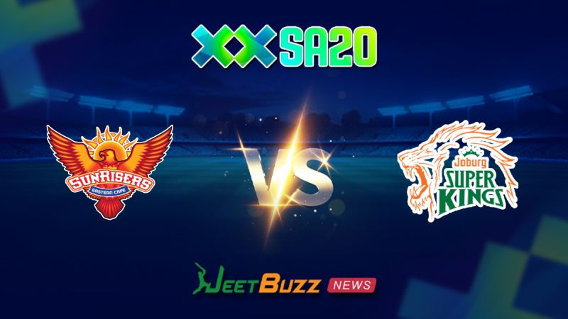 SA20 Match Prediction SA20 League 2025 Sunrisers Eastern Cape vs Joburg Super Kings Match 19 Jan 24 – Let’s see who will win this interesting matchup. 