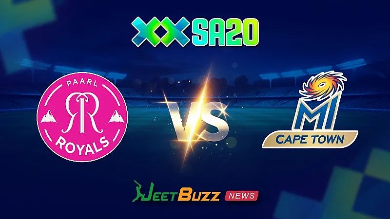 SA20 Match Prediction | Paarl Royals vs MI Cape Town | SA20 League 2025 | Match 9 | Jan 15 – Can PR get their second win in this match?