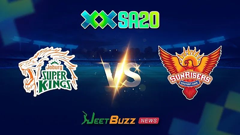 SA20 Match Prediction | SA20 League 2025 | Joburg Super Kings vs Sunrisers Eastern Cape | Match 22 | Jan 26 – Can SEC get a back-to-back win in this match?