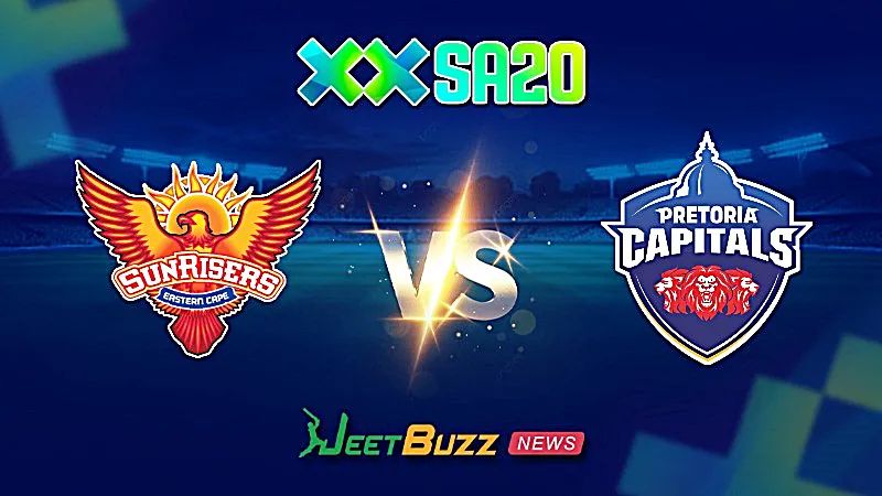 SA20 Match Prediction | SA20 League 2025 | Sunrisers Eastern Cape vs Pretoria Capitals | Match 17 | Jan 22 – let's see who will get the chance to climb up to the top.