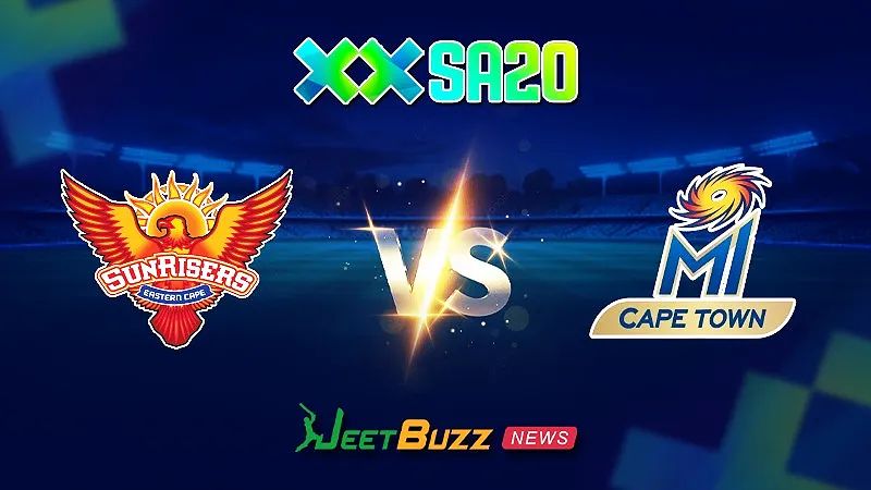 SA20 Match Prediction | Sunrisers Eastern Cape vs MI Cape Town | SA20 League 2025 | Match 1 | Jan 09 – Let’s see who will win the first match of the series.