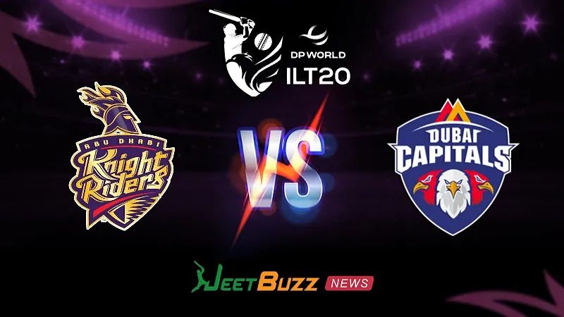 Cricket Prediction | Abu Dhabi Knight Riders vs Dubai Capitals | International League T20 2025 | 29th Match | Feb 02 – Can ADKR Keep Their Playoff Hopes Alive with a Win Over DC?