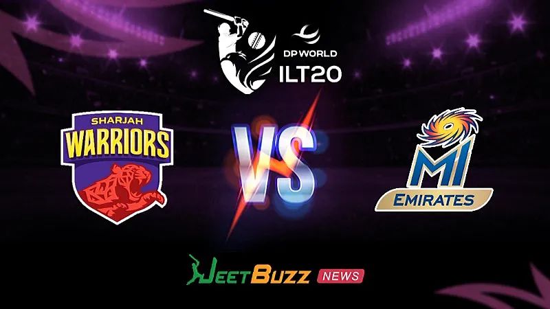 Cricket Prediction | Sharjah Warriors vs MI Emirates | International League T20 2025 | 28th Match | Feb 02 – Will SW Bounce Back from Their Negative NRR to Challenge MIE?