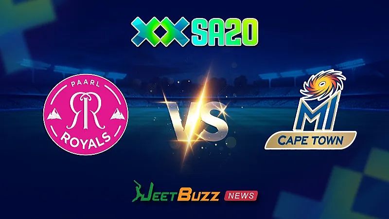 SA20 Match Prediction | SA20 League 2025 | Paarl Royals vs MI Cape Town | Qualifier 1 | Feb 4 – Who do you think will get the first ticket to the finale?