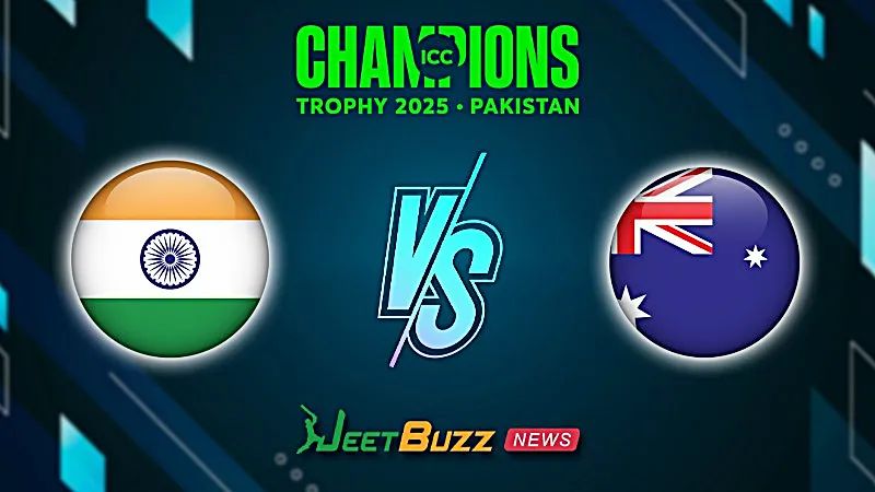 ICC Champions Trophy Match Prediction | ICC Champions Trophy 2025 | India vs Australia | 1st Semi-Final | Mar 04 – Let’s see who will get the ticket to the finale.